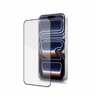 Immagine di Proteggi schermo full glass vetro temperato CELLY FULLGLASS - Vetro 9H con bordo colorato nero compa