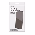 Immagine di Proteggi schermo 3d glass con trattamento privacy vetro temperato CELLY PRIVACY FULL GLASS - Vetro 9