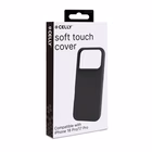 Immagine di Cover CELLY CROMO - Cover in morbido TPU con finitura soft tou CROMO1200BK