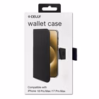 Immagine di Cover CELLY WALLY - Custodia a libro in pelle sintetica con ch WALLY1201