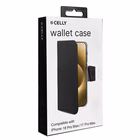 Immagine di Cover CELLY WALLY - Custodia a libro in pelle sintetica con ch WALLY1201