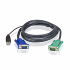 Immagine di Accessori per dipositivi di rete ATEN Cavo KVM USB con SPHD 3 in 1 3 m 2L-5203U