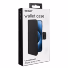 Immagine di Cover CELLY WALLY - Custodia a libro in pelle sintetica con ch WALLY1200