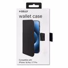 Immagine di Cover CELLY WALLY - Custodia a libro in pelle sintetica con ch WALLY1200