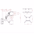 Immagine di 17 -49 heavy-duty single monitor