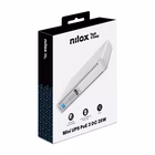 Immagine di Gruppo di continuità NILOX NILOX TECH - Mini UPS PoE 3 DC 25W, batteria integ NXGCMINIPOE3DC