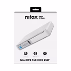 Immagine di Gruppo di continuità NILOX NILOX TECH - Mini UPS PoE 3 DC 25W, batteria integ NXGCMINIPOE3DC