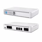 Immagine di Gruppo di continuità NILOX NILOX TECH - Mini UPS PoE 3 DC 25W, batteria integ NXGCMINIPOE3DC