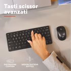 Immagine di TRUST TASTIERA WIRELESS BLUETOOTH RICARICABILE MULTICONN 26195TRS