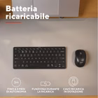 Immagine di TRUST TASTIERA WIRELESS BLUETOOTH RICARICABILE MULTICONN 26195TRS