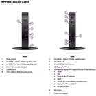 Immagine di Thin Client Desktop HP t550 Thin Client 5H0M6EA