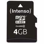 Immagine di Memory Card micro sd hc 4GB INTENSO MICRO SD CLASS 4 4GB 3403450