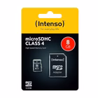 Immagine di Memory Card micro sd hc 8GB INTENSO MICRO SD CLASSE 4 8GB 3403460