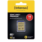 Immagine di Memory Card sdxc/sdhc 16GB INTENSO SD UHS-I PREMIUM 16GB 3421470