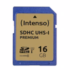 Immagine di Memory Card sdxc/sdhc 16GB INTENSO SD UHS-I PREMIUM 16GB 3421470