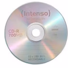Immagine di Cd-r 700 mb/80 m.52x slim case 10pz