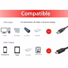 Immagine di USB 3.2 gen 1x1 c male to a male ca