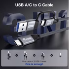 Immagine di 2 in 1 USB 3.2 gen 2x2 c to c 3m