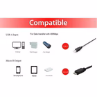 Immagine di USB 2.0 cable a/m -> micro b/m 1.0