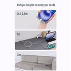Immagine di USB 2.0 cable, USB male 0,5mt