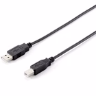 Immagine di USB 2.0 cable a->b m/m 1 8m black