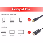 Immagine di USB-C to HDMI cable m/m 1.0m 4K