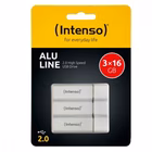 Immagine di Chiavetta 16GB silver USB 2.0 3pz.