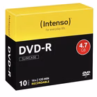 Immagine di Dvd-r 4.7gb 16x slim case 10pz