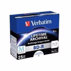 Immagine di M-disc bd-r -25gb- 4x cf.5pz.print.