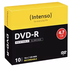 Immagine di Dvd-r 4.7gb 16x slim printable 10pz