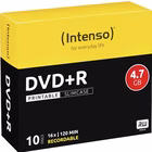 Immagine di Dvd+r 4.7gb 16x slim printable 10pz
