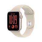 Immagine di Apple Watch SE 3 cellular cassa alluminio mm 44 colore galassia-cinturino Sport sabbia taglia S/M