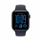 Immagine di Apple Watch SE 3 gps cassa alluminio mm 44 colore mezzanotte-cinturino Sport Blu marino taglia M/L