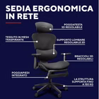 Immagine di Gxt725 rivara mesh gaming chair blk