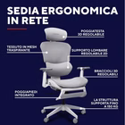 Immagine di Gxt725w rivara mesh gaming chair wh