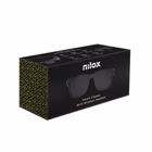 Immagine di Occhiali Smart audio Open Ear NILOX NXSGAFTERBKMT - mic.integrato - lenti PC anti-blue light e UV400