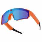 Immagine di Occhiali Smart sportivi audio, video e AI NILOX LAPAZ NXSGLAPAZOG colore montatura arancio