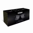 Immagine di Occhiali Smart audio Open Ear NILOX NXSGlASSES - mic.integrato - lenti PC anti-blue light e UV400