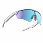 Immagine di Occhiali Smart sportivi audio NILOX NXSGSPGLASSESBK GLEN - colore montatura bianco