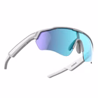 Immagine di Occhiali Smart sportivi audio NILOX NXSGSPGLASSESBK GLEN - colore montatura bianco