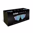 Immagine di Occhiali Smart sportivi audio NILOX NXSGSPGLASSESBK GLEN - colore montatura bianco