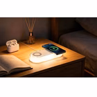 Immagine di Caricabatterie wireless/senza fili bianco USB-C CELLY WLLIGHT2IN1 - Lampada LED da Scrivania con Dop