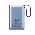 Immagine di Power bank da 20.000 mAh con ricarica rapida Power Delivery fino a 65 W, ideale anche per notebook