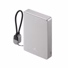 Immagine di Power bank da 10.000 mAh con ricarica wireless magnetica MagSafe fino a 15 W