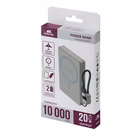 Immagine di Power bank da 10.000 mAh con ricarica wireless magnetica MagSafe fino a 15 W