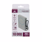 Immagine di Power bank da 10.000 mAh con ricarica wireless magnetica MagSafe fino a 15 W