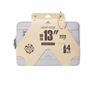 Immagine di Custodia in polietilene riciclato RIVACASE EDEN 7802 per schermi fino a 12" colore argento