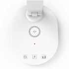 Immagine di Caricabatterie wireless/senza fili bianco USB-C CELLY WLLIGHTFOLD - Lampada LED Pieghevole con Ricar