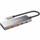 Immagine di Hub USB-C Conceptronic HUBBIES15G 4 porte USB 3.2 Gen2 10Gbps con PD 100W