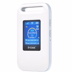 Immagine di Router hotspot mobile DLINK 4G LTE+ WiFi 6 con display LCD e batteria integrata